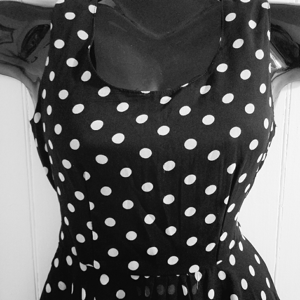 💙 Polka Dot Diva Dress